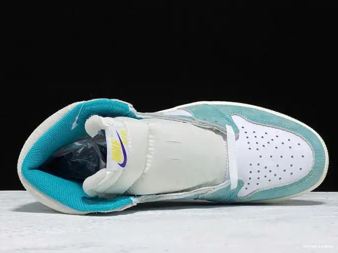 Jordan Retro 555088-311 Green 1 OG Air High Turbo 0704